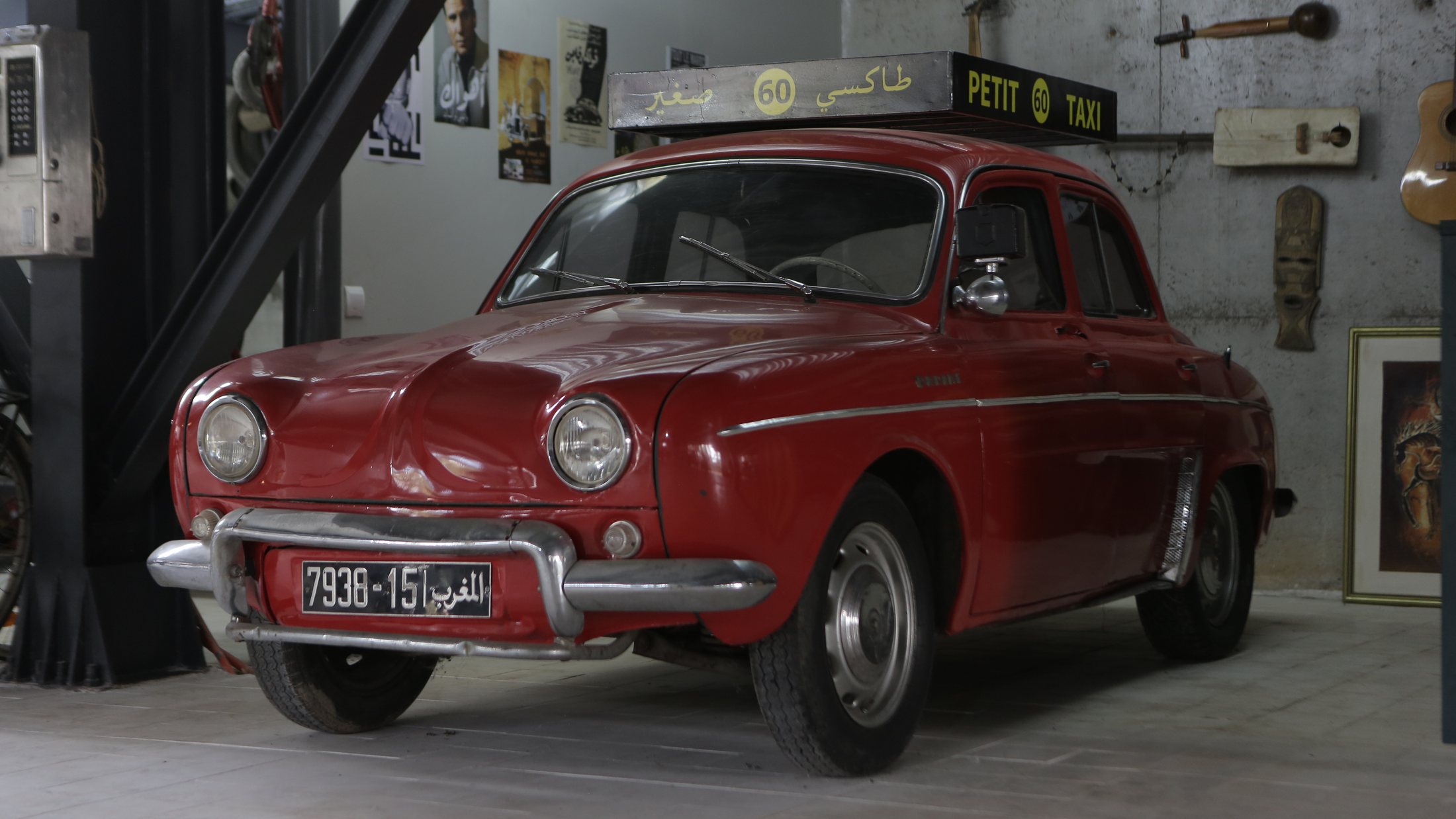 Fiat rouge de collection
