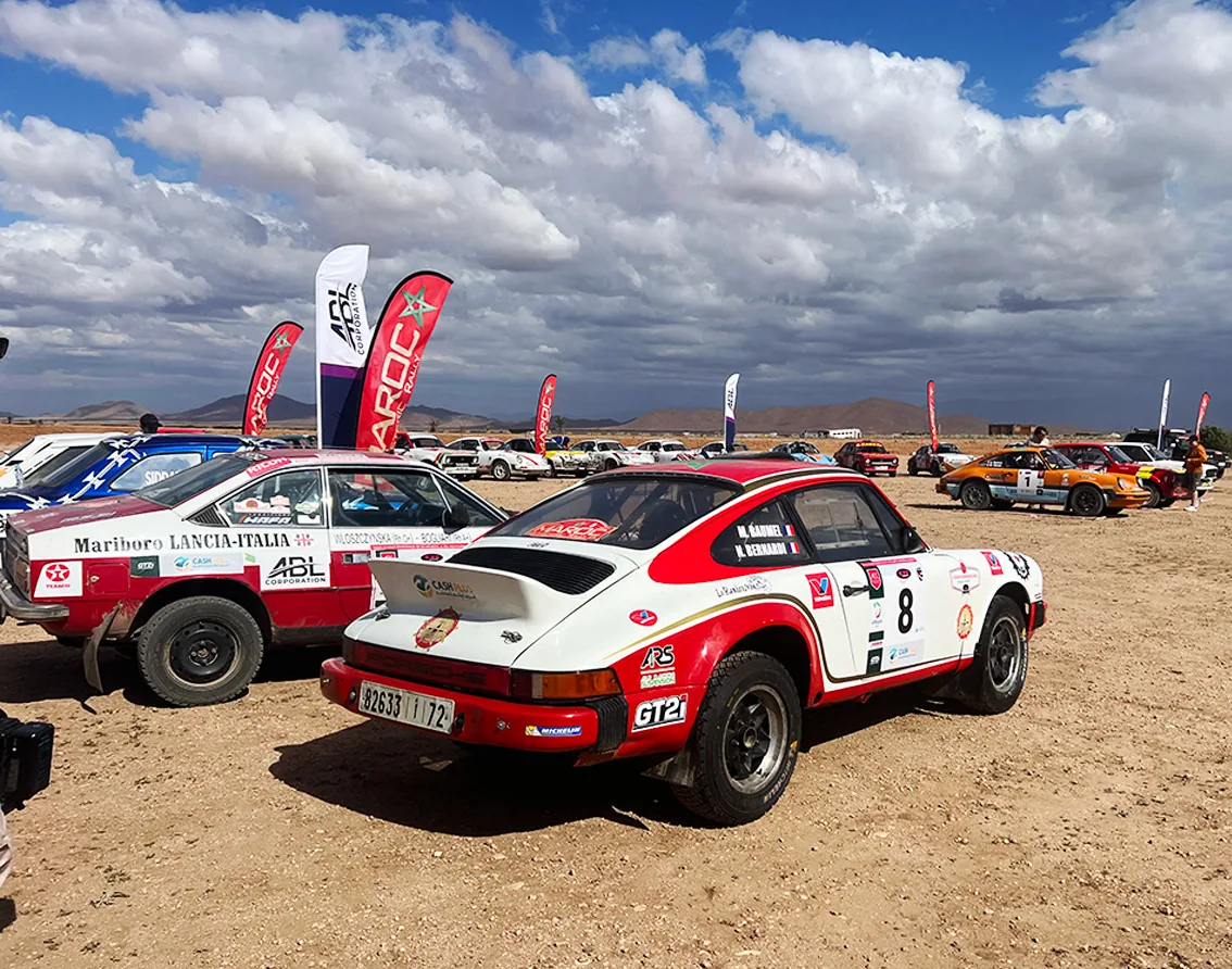 Cérémonie d'ouverture du Historic Rally