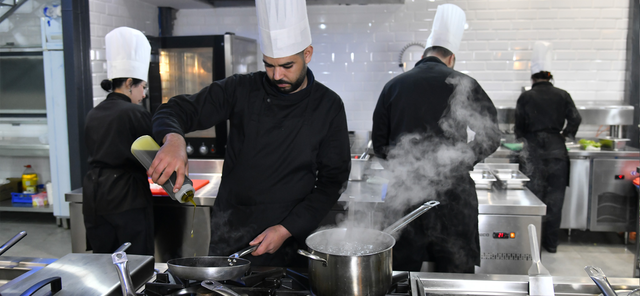 Cuisine ouverte du Garage