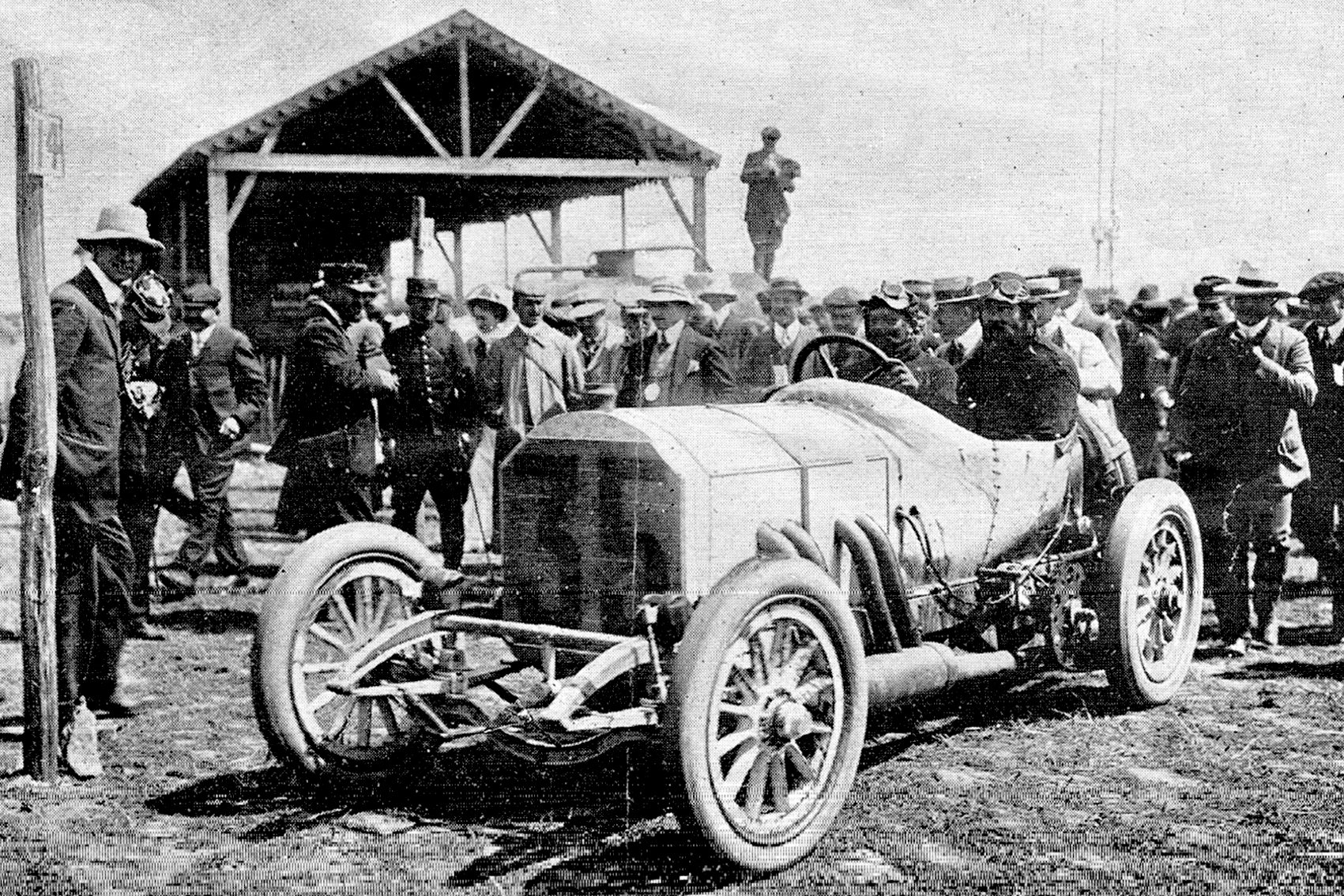 Archive de la première course automobile Rabat Casablanca