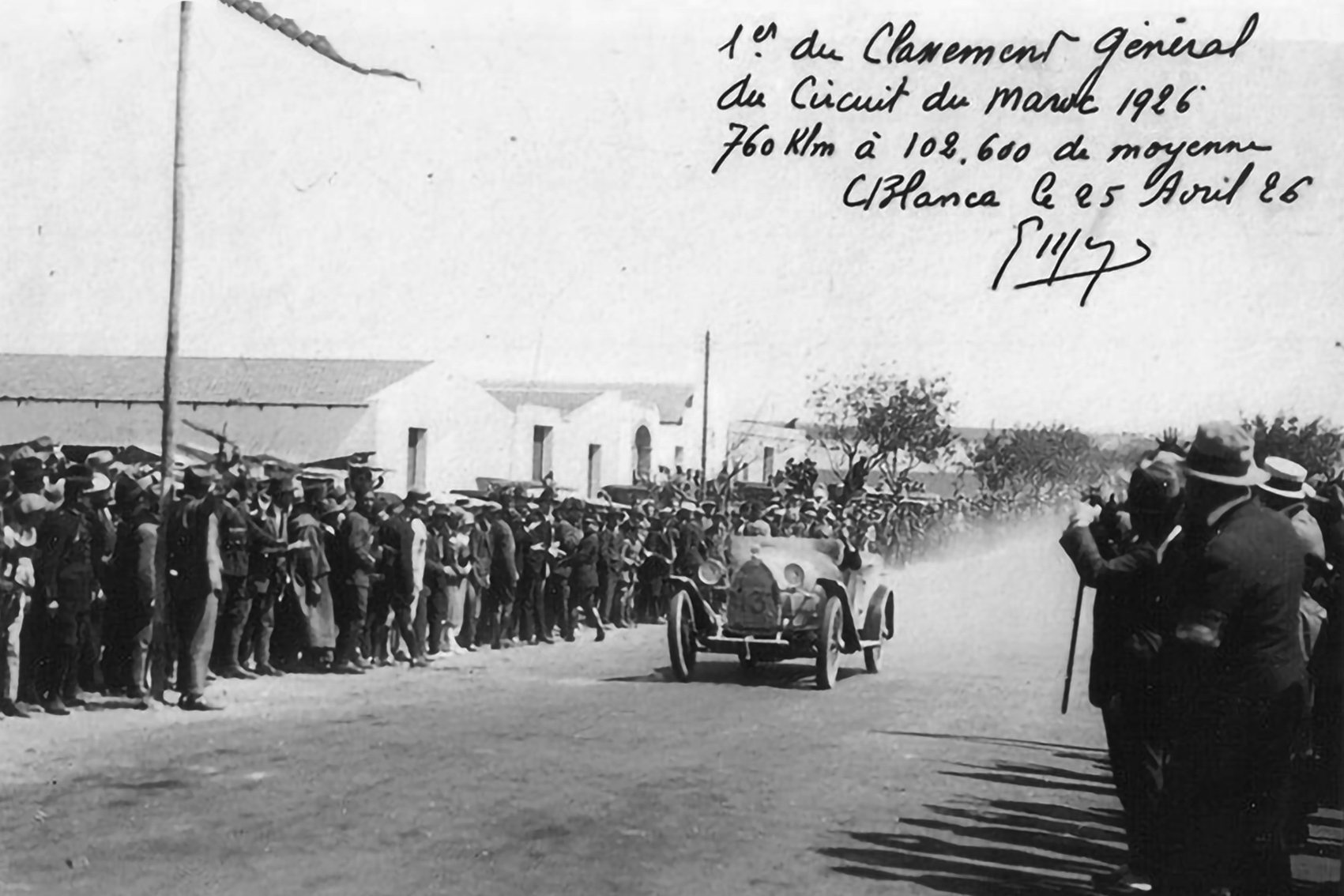Archive de la première édition du Rallye du Maroc