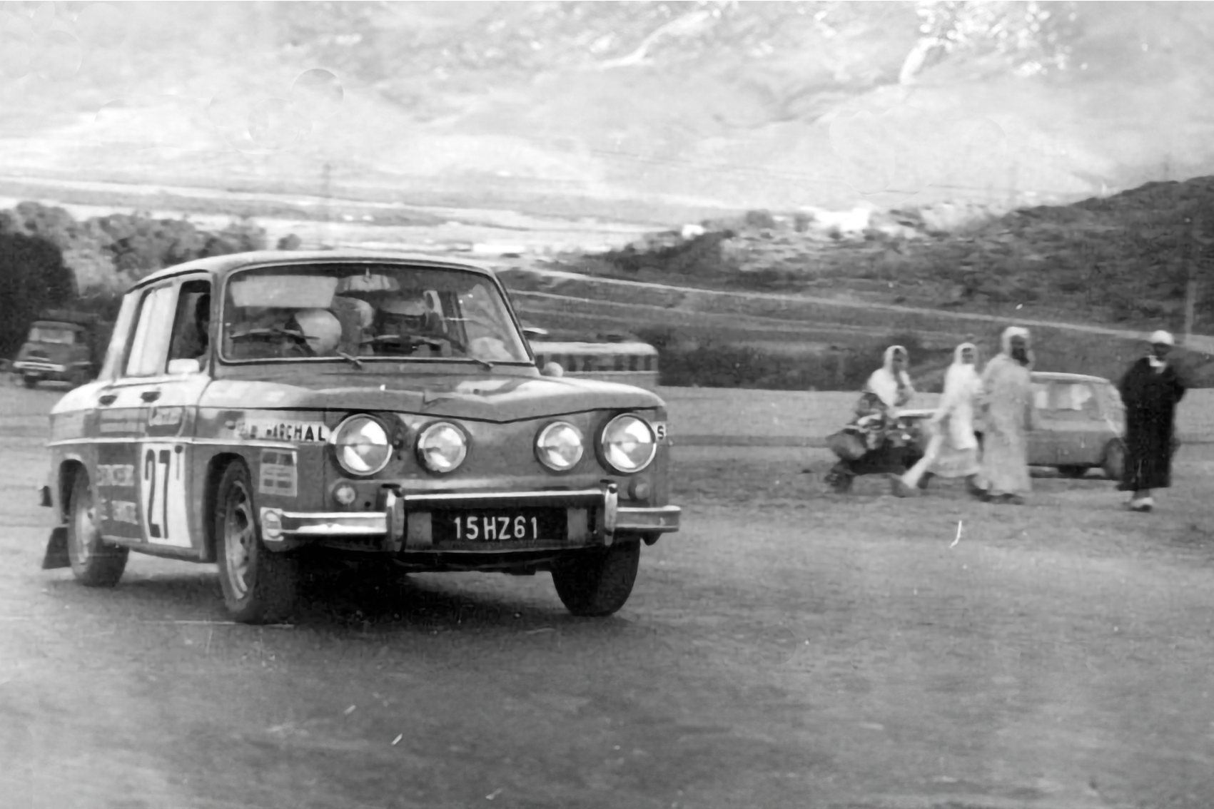 Course automobile sur le Circuit de Meknès