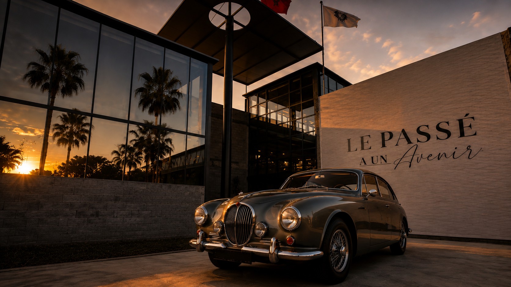 Façade du Musée de l’Automobile du Maroc
