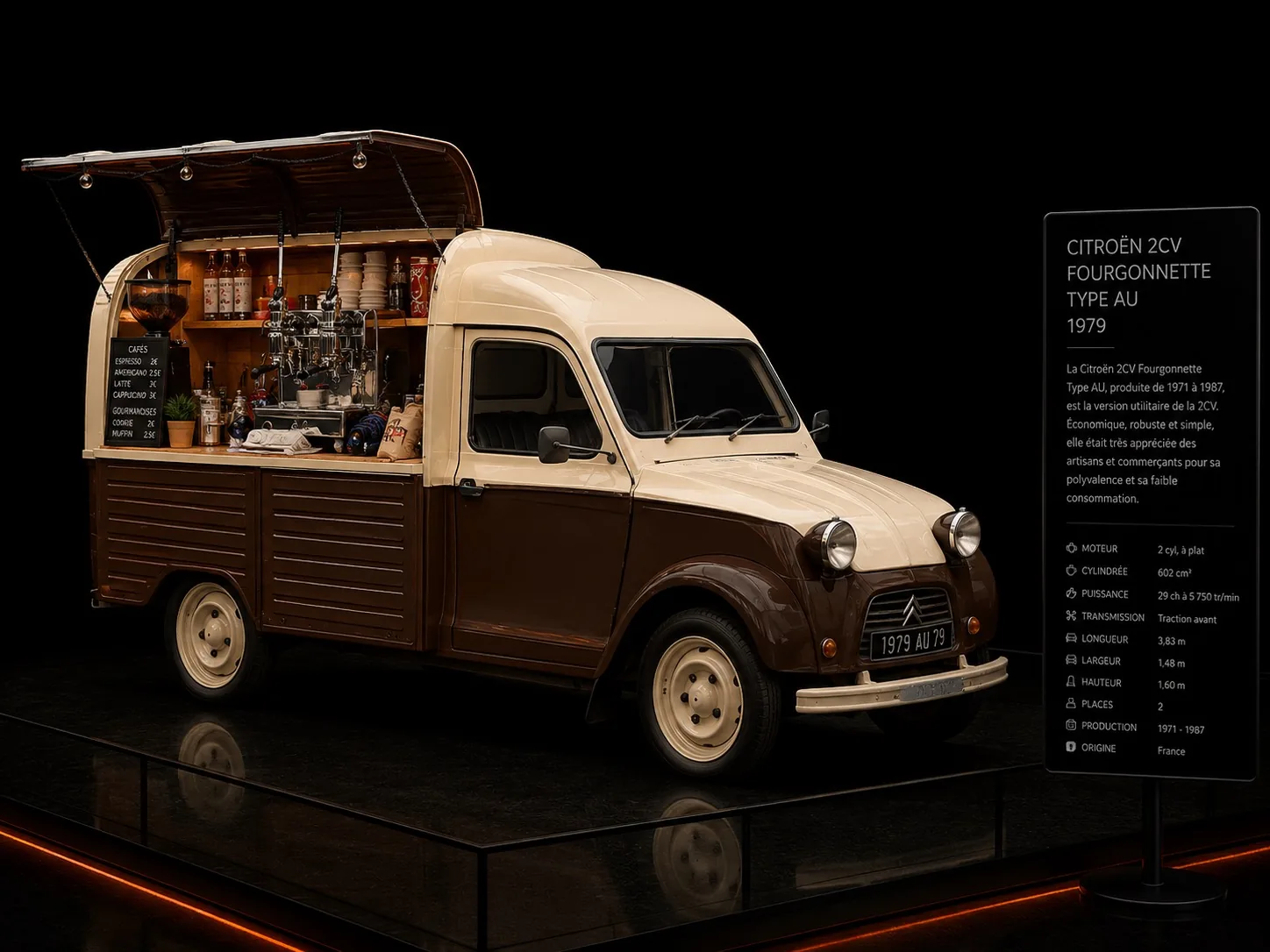 Citroën 2CV Fourgonnette Type AU