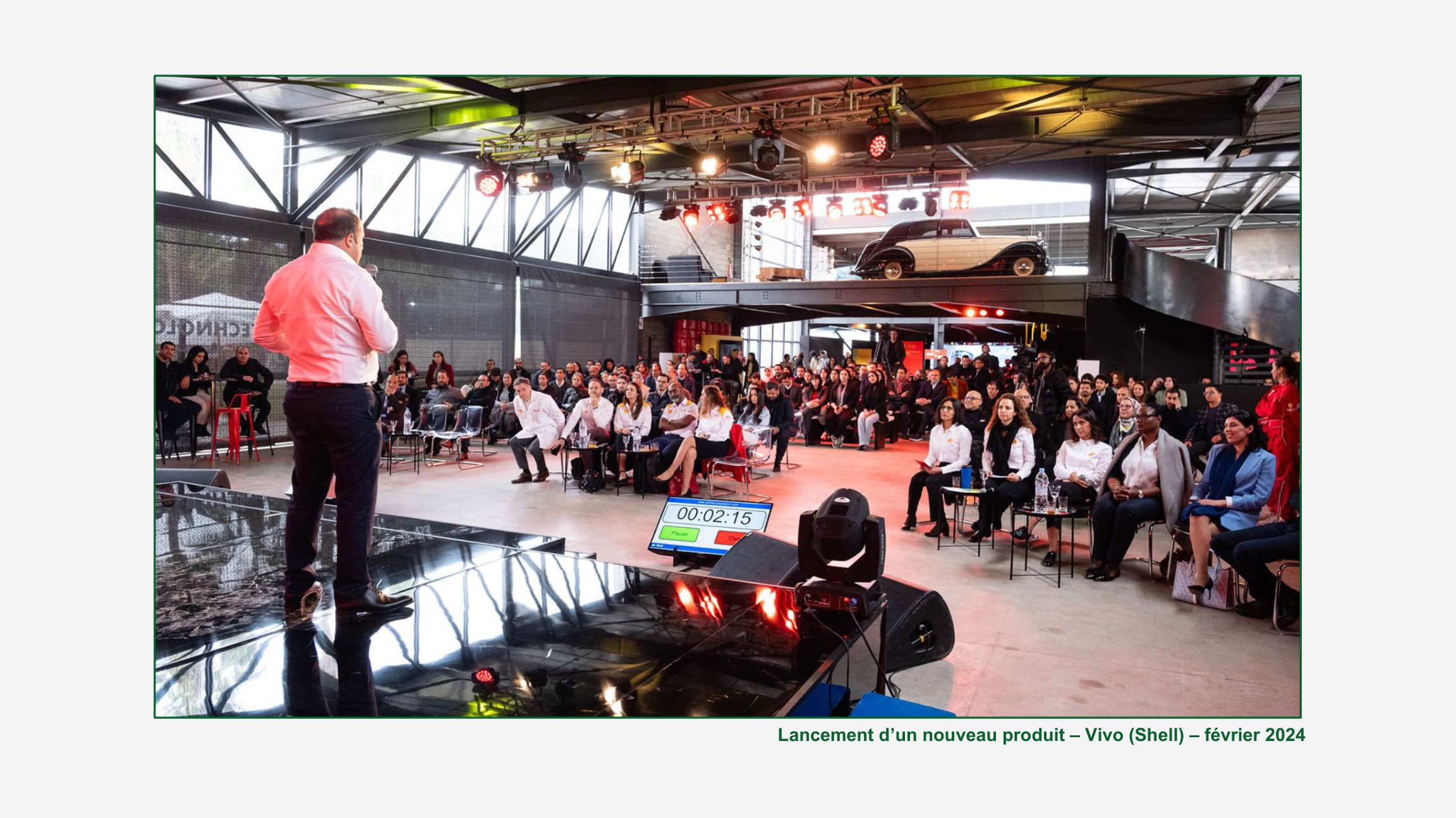 Lancement de produit au Musée de l’Automobile du Maroc