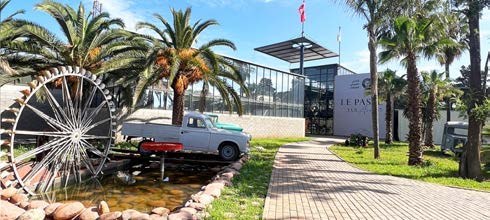 Fontaine de la grande roue au Musée de l’Automobile du Maroc